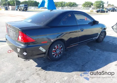 2004 Honda Civic Vp from USA, damaged, VIN 1HGEM22194L060537